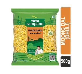 Tata Sampann Yellow Moong Dal (Dhuli) Unpolished Split