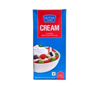 Mother Dairy Low Fat Fresh Cream 200 g