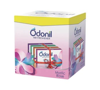 Odonil Bathroom Air Freshener Blocks – Mixed Fragrances (4 x 48 g) – Pack of 4