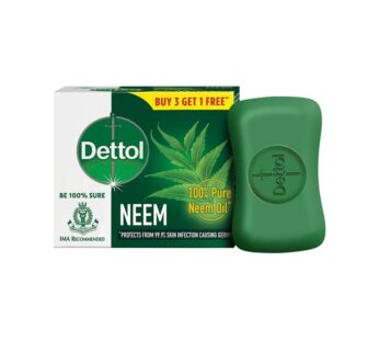 Dettol Neem Bathing Bar – Buy 3 Get 1 Free