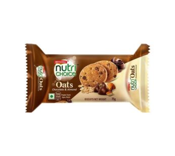 Britannia NutriChoice Chocolate Almond Oats Biscuit