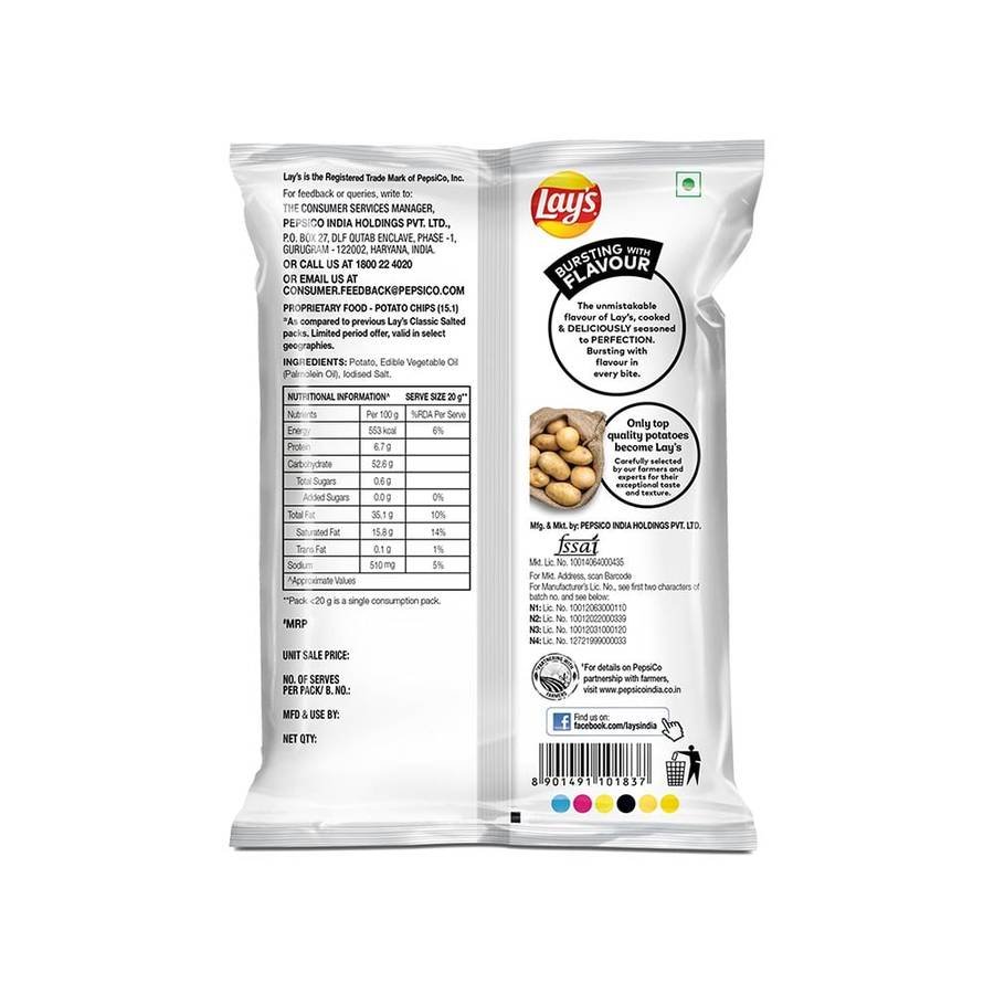 Lay's Classic Salted Potato Chips - Image 2