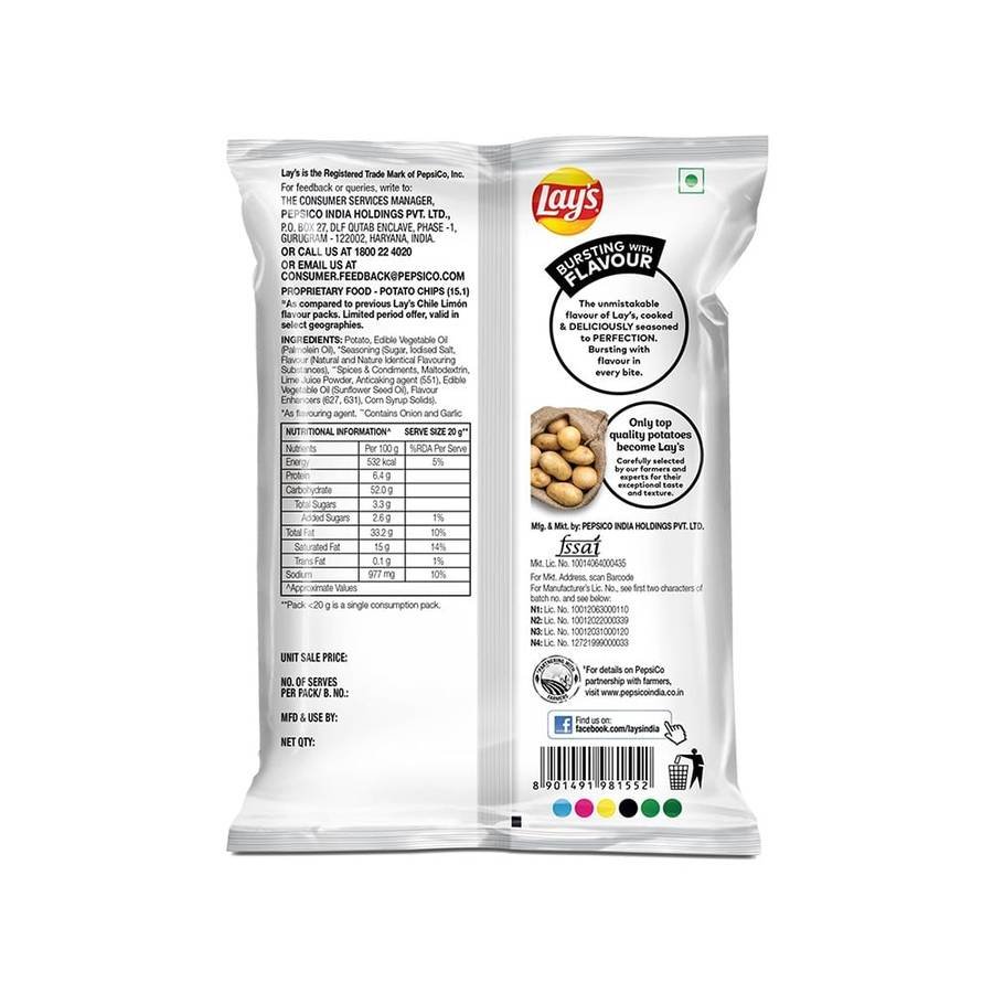 Lay's Chile Limon Flavour Potato Chips - Image 2